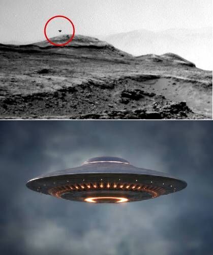 Bilim dünyası bu kareyi konuşuyor: Mars'ta uçan ufo mu?