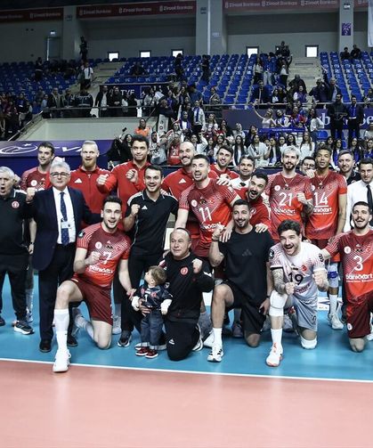 Kupa Voley'de ilk finalist Ziraat Bankkart