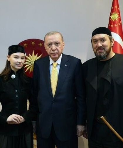 Cumhurbaşkanı Erdoğan, "Ay Yola" müzik grubunu kabul etti