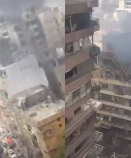 Beyrut'ta kıyamet! İsrail Lübnan'a 10 dakikada 100 hava saldırısı gerçekleştirdi