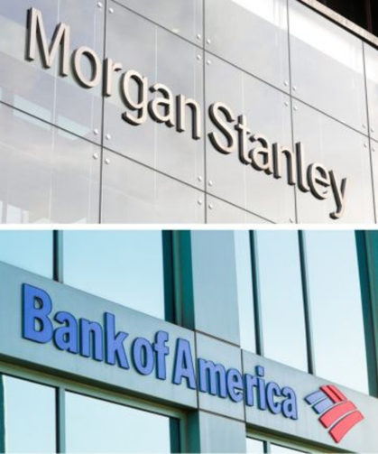 Bank of America ve Morgan Stanley’den rekor kar geldi