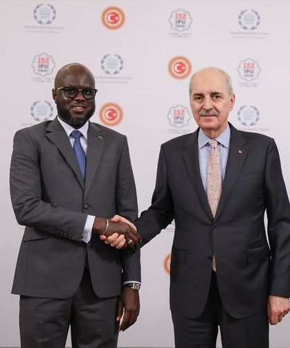 TBMM Başkanı Kurtulmuş, Senagalli mevkiidaşını ağırladı