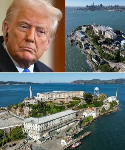 Trump'tan tartışmalı hamle: Efsanevi Alcatraz hapishanesi yeniden açılıyor
