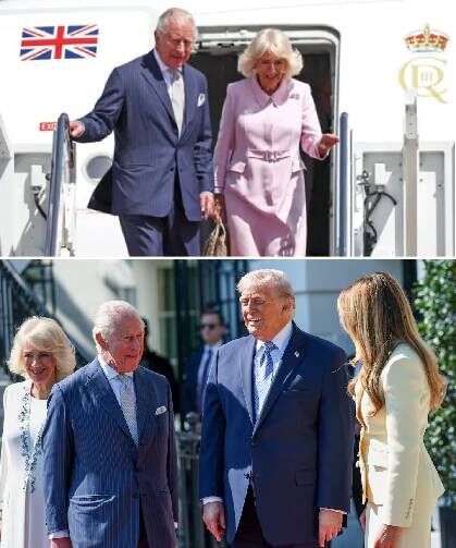 Kral III. Charles 19 yıl sonra Beyaz Saray'da: Trump ile tarihi buluşma