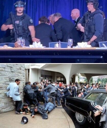 Tarih tekerrür etti: Reagan'ın vurulduğu otelde 45 yıl sonra Trump hedefte