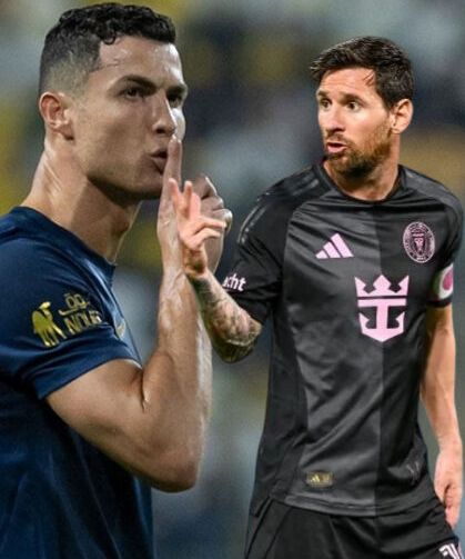 Ronaldo'yu çileden çıkaran 'Messi' sesleri! Tribünlere olay yaratan hareket...
