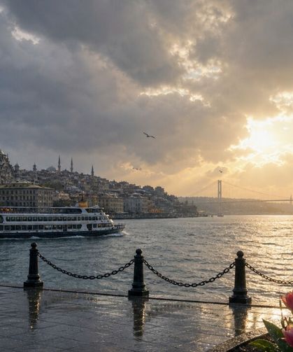 İstanbul'da kış güneşine elveda, bahara merhaba!