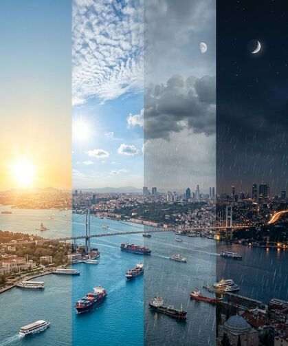 İstanbul'da sıcaklıklar yükseliyor! Bulutlar şehri terk etmiyor!