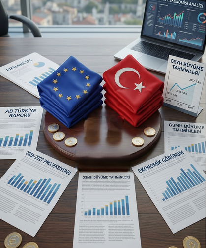 AB'nin Türkiye Raporu: Ekonomi 2026'da vites küçültecek