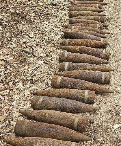 Berlin ormanında 1,5 ton Sovyet mühimmatı keşfedildi