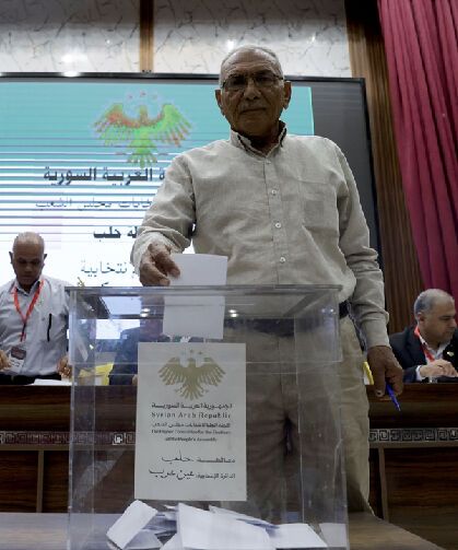 Suriye'de Halk Meclisi seçimleri başladı