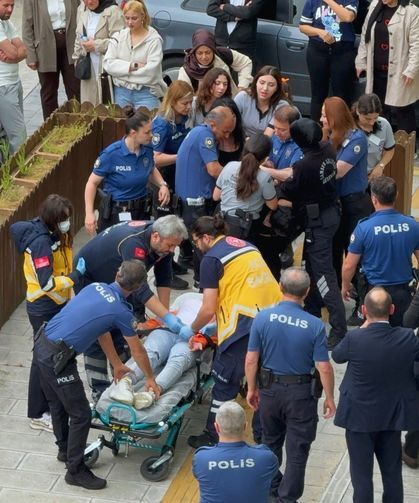 Adliyede dava sonrası dehşet anları! 8 kadın gözaltına alındı