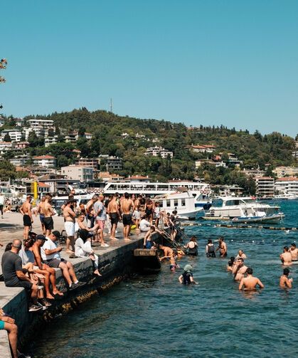 İstanbul'da kavurucu sıcağa poyraz freni
