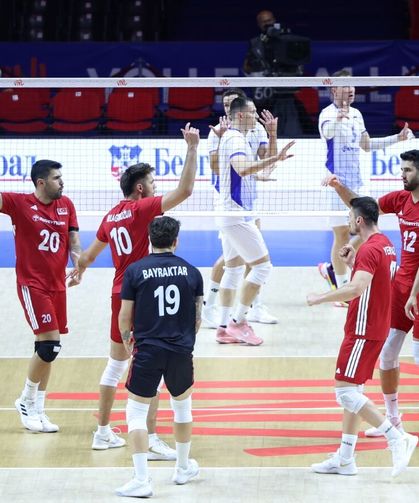 Erkek Milli Takımımızdan Ukrayna karşısında inanılmaz dönüş