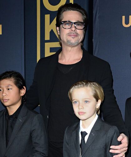 Brad Pitt'e çocuklarından büyük şok!