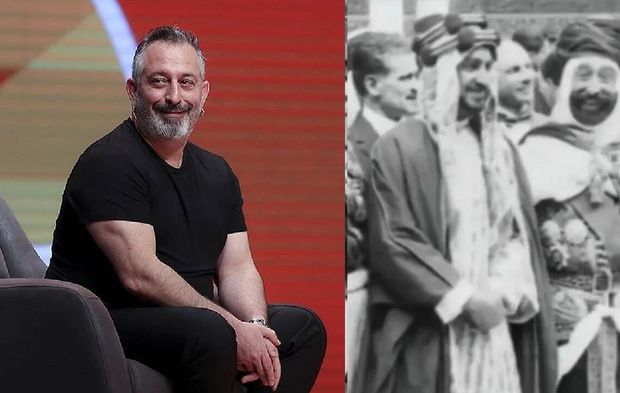 Cem Yılmaz ile Faslı Sultan'ın benzerliğine yorum yağdı: E Cem Yılmaz işte bu zaten...