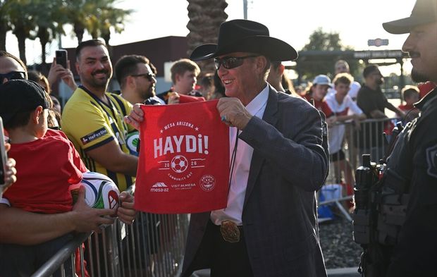 A Milli Futbol Takımı, Arizona'da