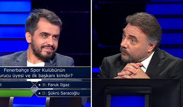 Kim Milyoner Olmak İster'de milyonluk soru Fenerbahçe'den geldi