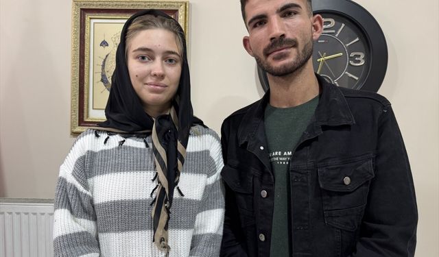 Rus Alina Antalya'da aşkı Hakkari'de İslam'ı buldu