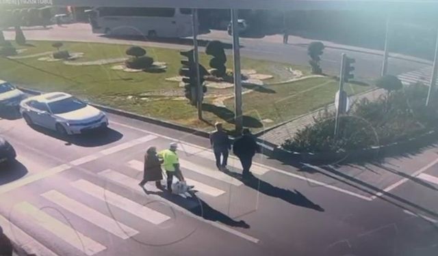 Nevşehir'de polisten yürek ısıtan hareket