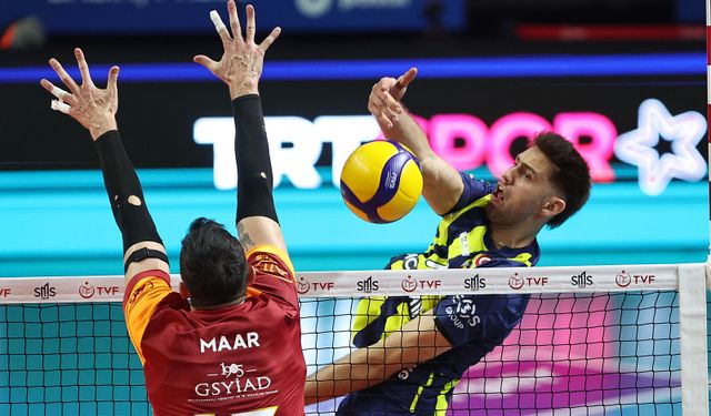 Filedeki derbi Galatasaray HDI Sigorta’nın: 2-3