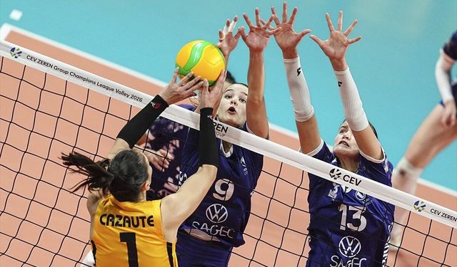 VakıfBank Şampiyonlar Ligi'ne galibiyetle başladı