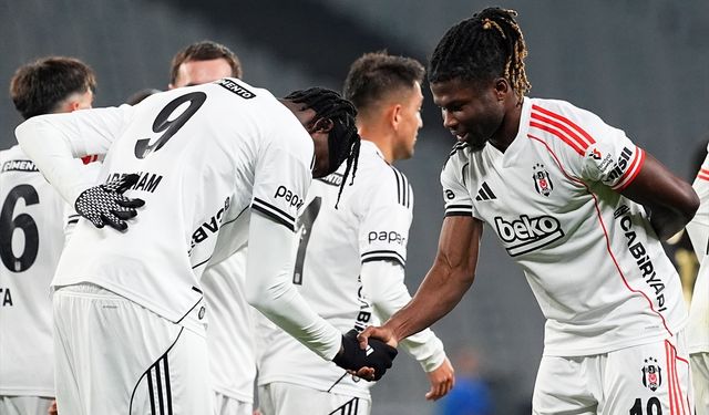 Beşiktaş Karagümrük önünde üç puanı iki golle aldı: 0-2