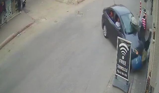 Ölümden saniyelerle kurtuldu