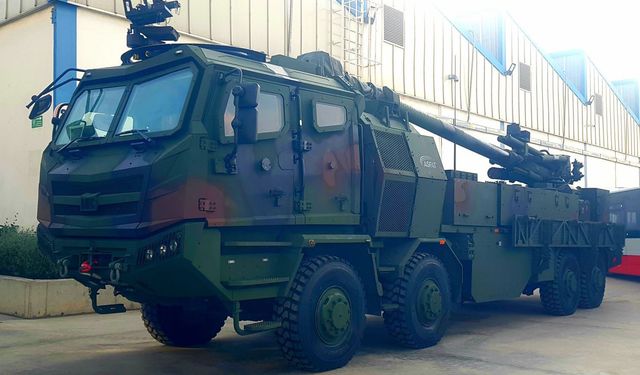 İlk T-155 TTA Entegre Panter Obüsü Kara Kuvvetleri envanterinde