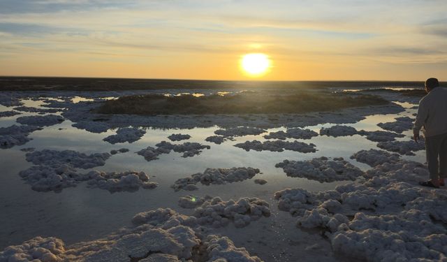 Burası Pamukkale değil, görenler şaşıp kalıyor