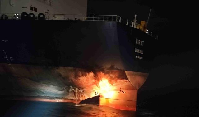 Karadeniz açıklarındaki gemiye bir saldırı daha! Bu sefer insansız deniz aracı hedef aldı