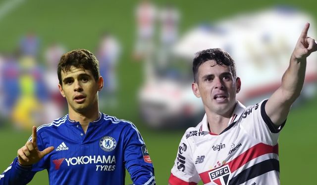 Brezilyalı yıldız Oscar hastaneye kaldırıldı