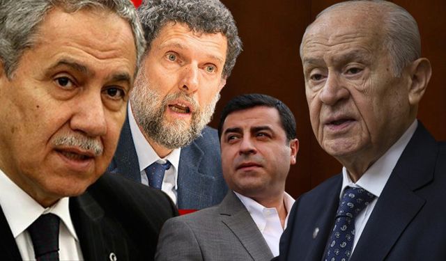 Bülent Arınç Bahçeli'den özür beklediğini söyledi ve açıkladı: Demirtaş ve Kavala’yı ziyaret edecek
