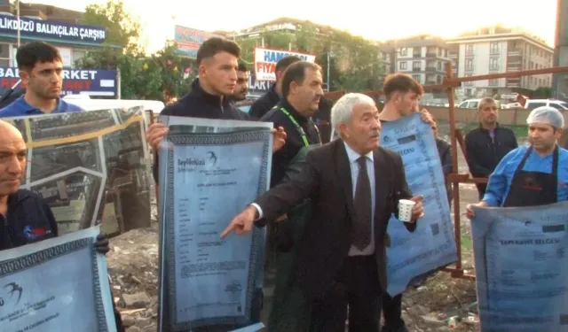 Yılların balıkçısı zabıta ekipleriyle burun  buruna geldi