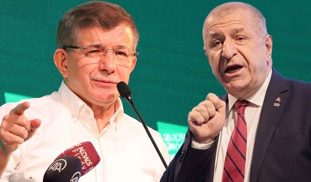 Davutoğlu, Özdağ kapışması sürüyor