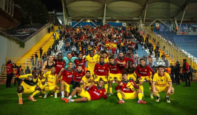 Göztepe 4 maç sonra deplasmanda galibiyet yüzü gördü