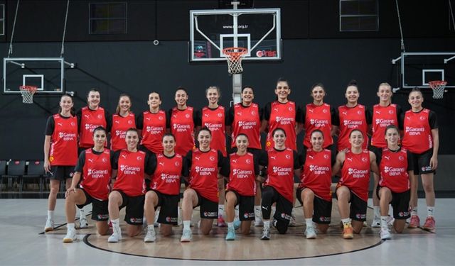 A Milli Kadın Basketbol Takımı hazırlık kampında buluştu