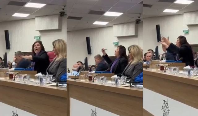 Belediye Meclisi'nde tansiyon yükseldi! Özlem Çerçioğlu masaya vura vura anlattı