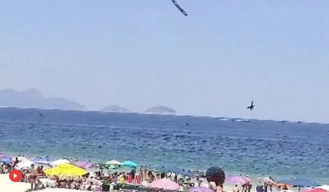 Brezilya'da uçak düştü: Pilot hayatını kaybetti