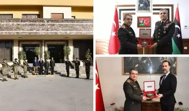 Uçak kazası sonrası, Genelkurmay Başkanı Bayraktaroğlu'dan Trablus'a taziye ziyareti!