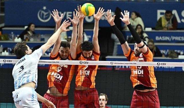 Galatasaray Devler Ligi'nde ilk puanını aldı