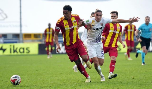Eyüpspor ve Kayserispor birer atıp birer aldı: 1-1