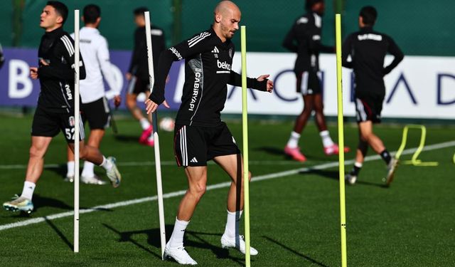 Beşiktaş, Gaziantep FK maçı hazırlıklarına devam etti