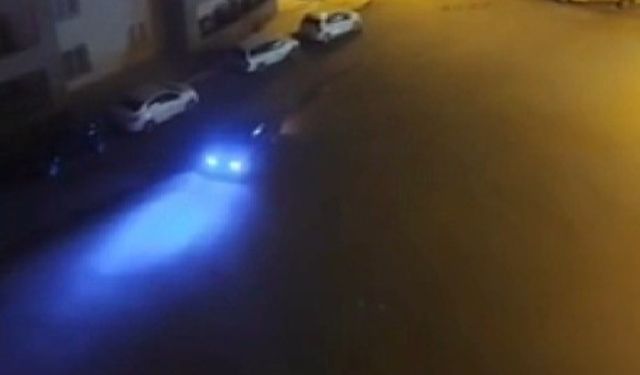 Drift atan sürücüye ceza yağdı!