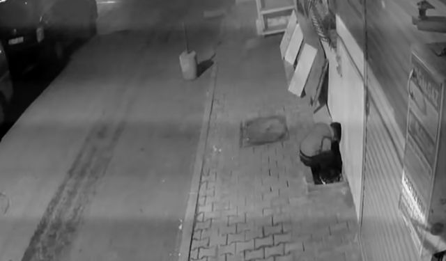 Arnavutköy'de çocuğun tehlikeli oyunu kameraya yansıdı!