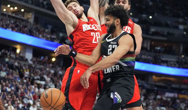 Alperen'in durgun gününde Houston Denver'i yendi