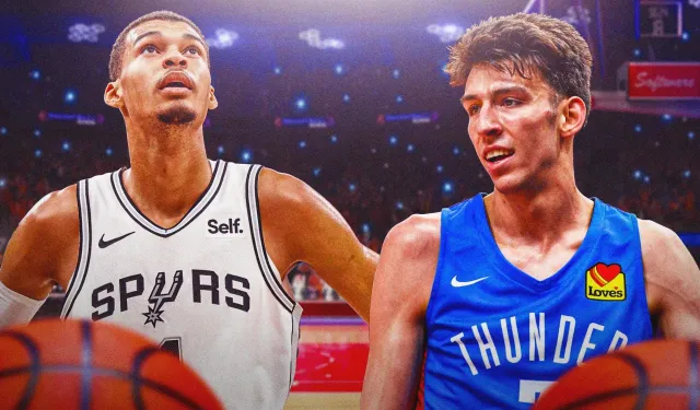 Wembanyama: “Chet Holmgren ile aramızda bir rekabet yok”