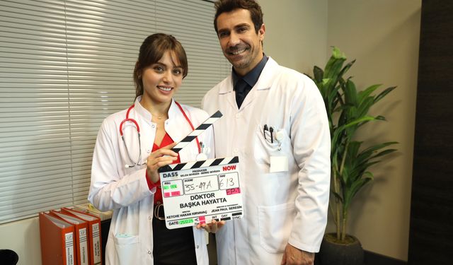 Kızılcık Şerbeti’nin Doğa’sı yeni dizisinin setinde!