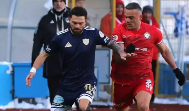 Erzurumspor Çorumspor'a üçlük attı: 1-0