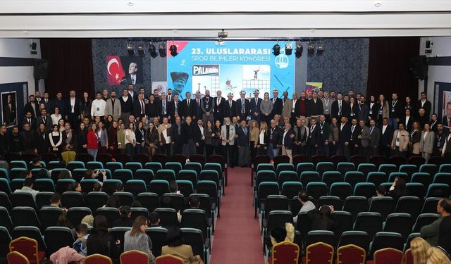 Erzurum'da 23. Uluslararası Spor Bilimleri Kongresi başladı